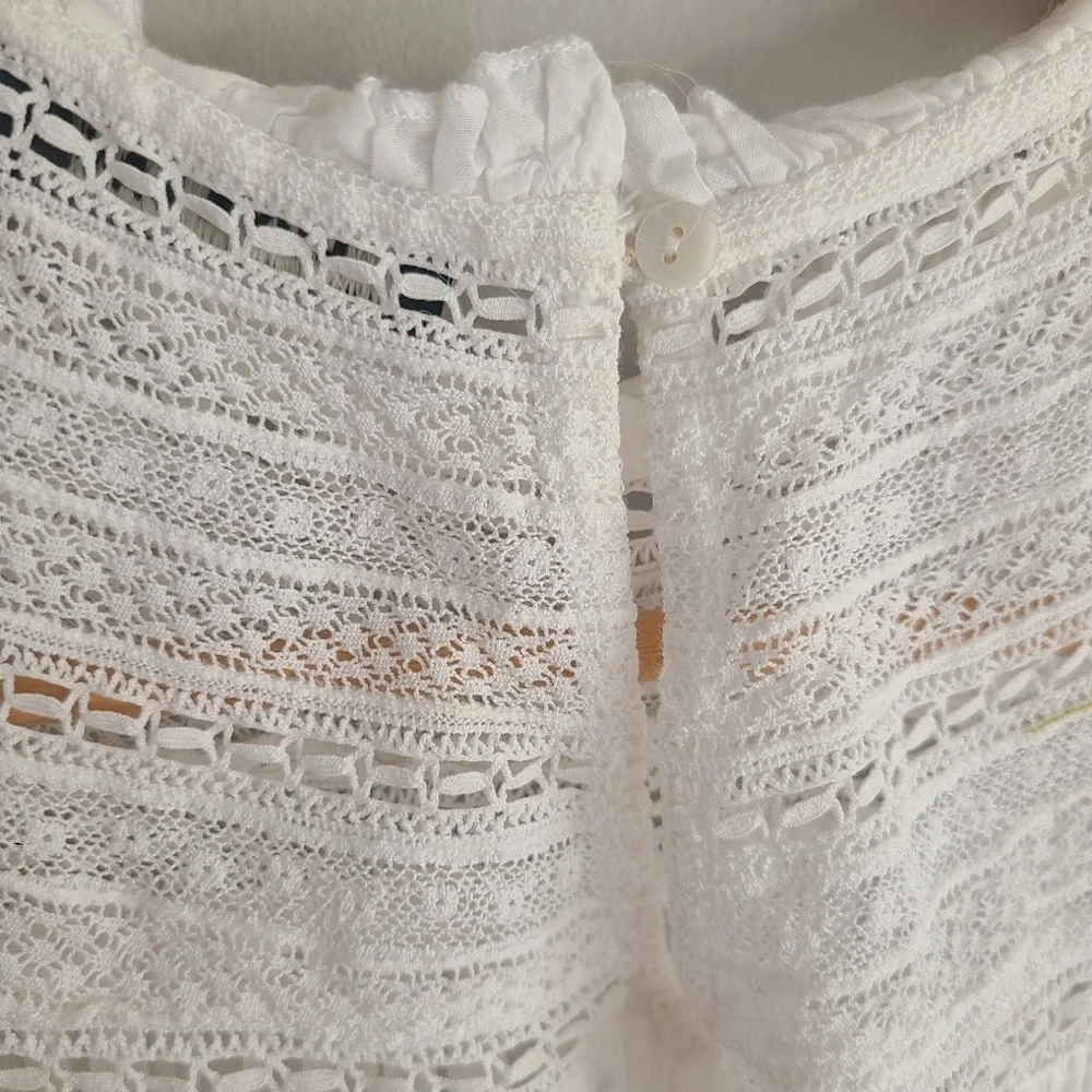 LOVE SAM White Lace Top - Picture 8 of 8